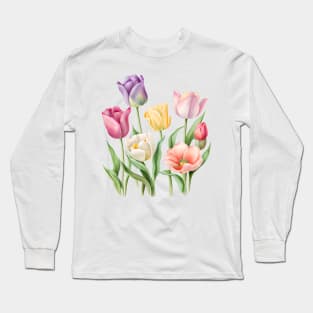 Tulips Long Sleeve T-Shirt